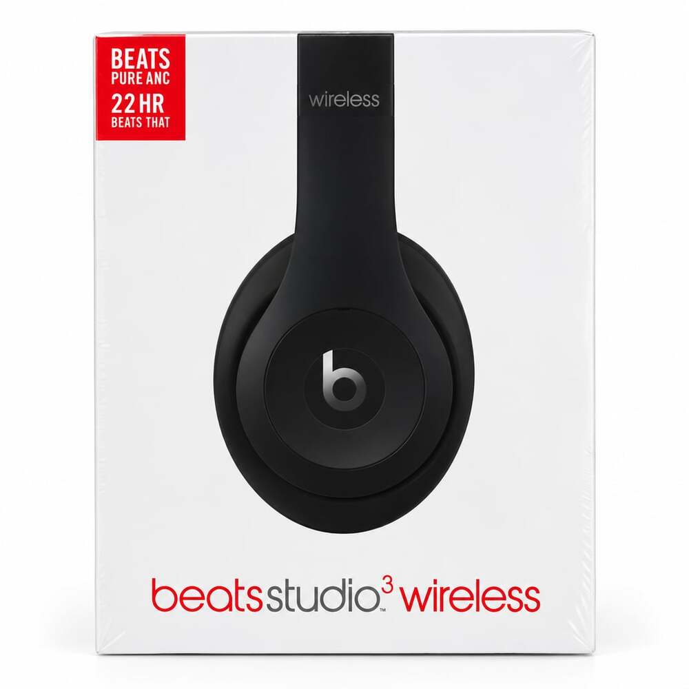 Beats Studio3 Wireless Over-Ear Headphones Matte Black